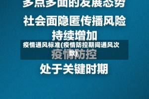 疫情通风标准(疫情防控期间通风次数)