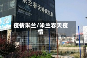 疫情米兰/米兰春天疫情