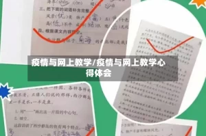 疫情与网上教学/疫情与网上教学心得体会