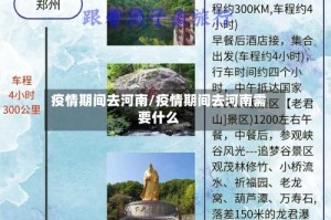 疫情期间去河南/疫情期间去河南需要什么