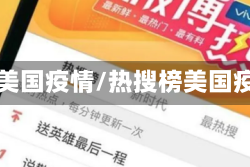 热搜美国疫情/热搜榜美国疫情