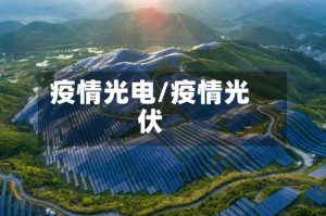 疫情光电/疫情光伏