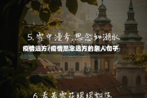 疫情远方/疫情思念远方的亲人句子