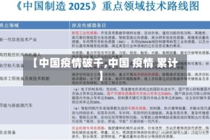 【中国疫情破千,中国 疫情 累计】