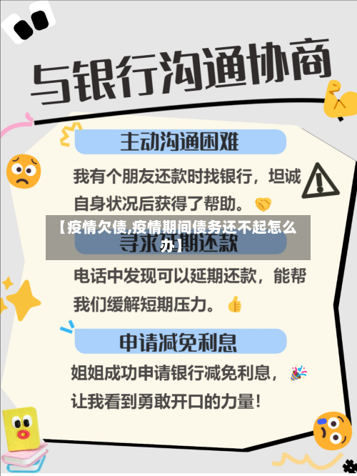 【疫情欠债,疫情期间债务还不起怎么办】-第1张图片