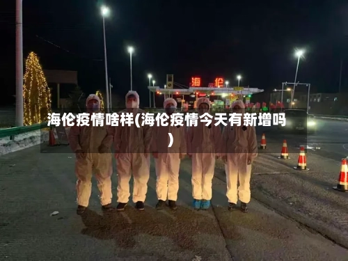 海伦疫情啥样(海伦疫情今天有新增吗)-第1张图片