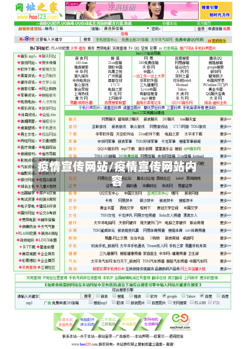 疫情宣传网站/疫情宣传网站内容-第2张图片