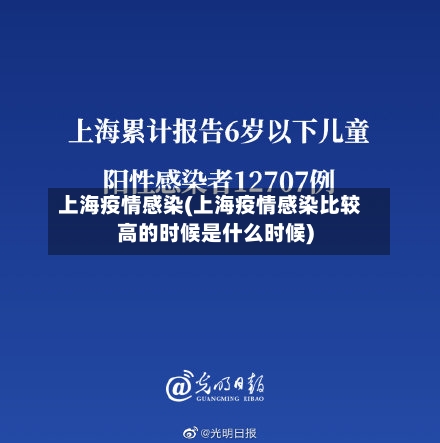 上海疫情感染(上海疫情感染比较高的时候是什么时候)-第1张图片