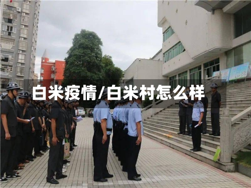 白米疫情/白米村怎么样-第3张图片